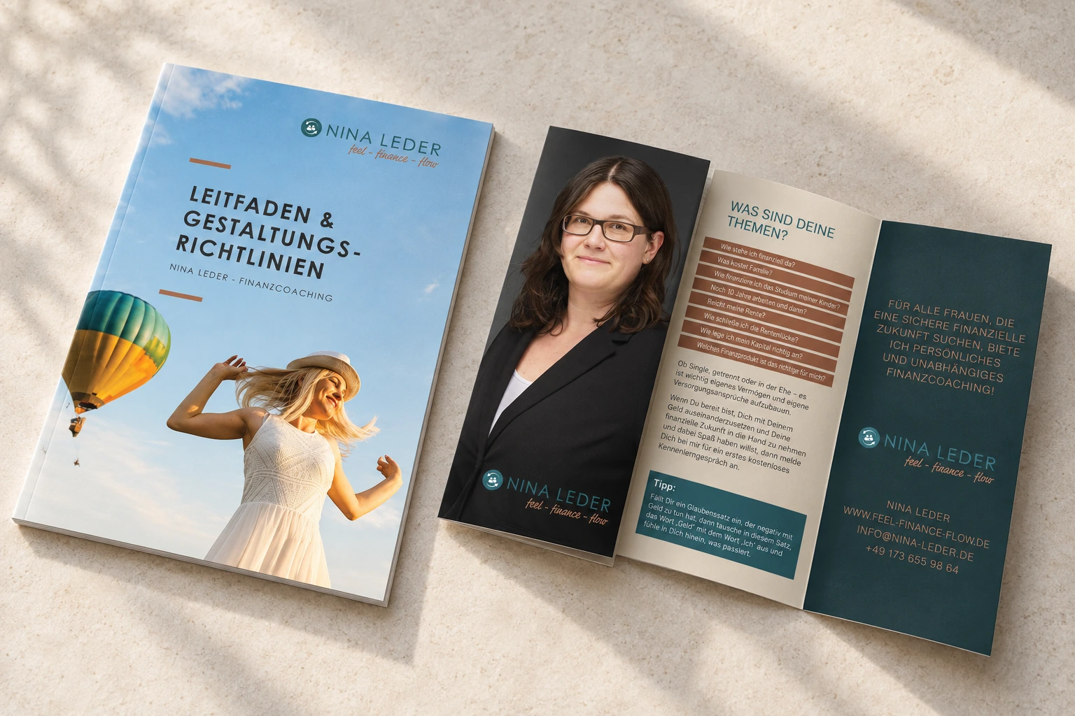 Nina Leder – Mockup